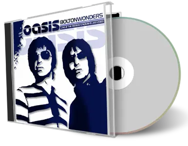 Artwork Cover of Oasis 2000-07-15 CD Bolton Audience