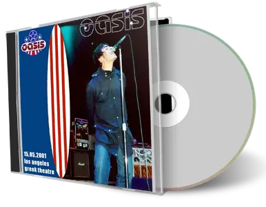 Artwork Cover of Oasis 2001-05-15 CD Los Angeles Audience