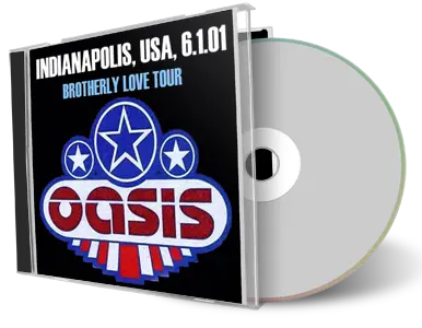 Artwork Cover of Oasis 2001-06-01 CD Indianapolis Soundboard