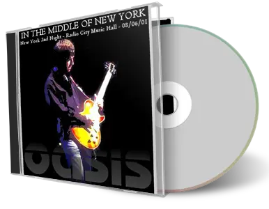 Artwork Cover of Oasis 2001-06-08 CD New York City Audience