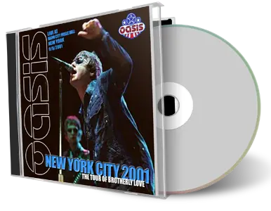 Artwork Cover of Oasis 2001-06-09 CD New York City Audience