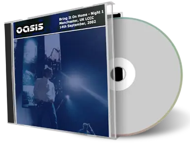Artwork Cover of Oasis 2002-09-14 CD Manchester Audience
