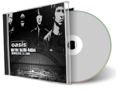 Artwork Cover of Oasis 2005-07-12 CD Newcastle Audience