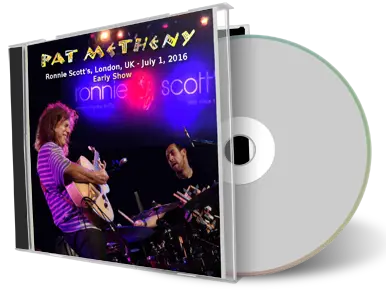 Artwork Cover of Pat Metheny 2016-07-01 CD London Audience