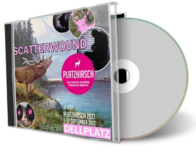 Artwork Cover of Scatterwound 2017-09-02 CD Platzhirsch Audience