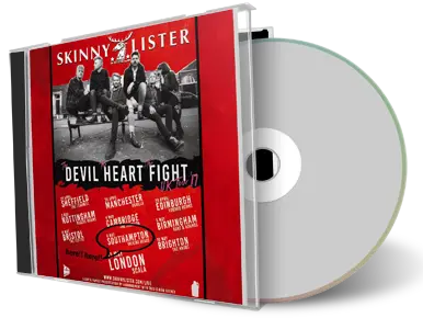 Artwork Cover of Skinny Lister 2017-05-09 CD Southampton Audience