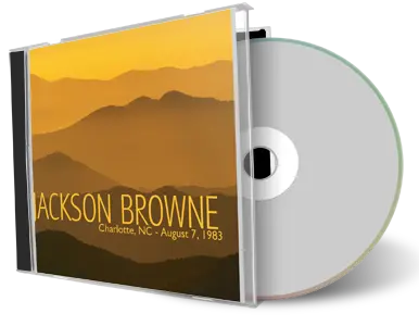 Artwork Cover of Jackson Browne 1983-08-07 CD CHARLOTTE Audience