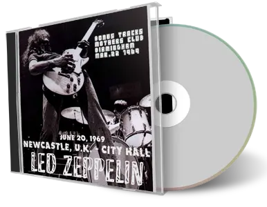 Artwork Cover of Led Zeppelin 1969-06-20 CD Newcastle Audience