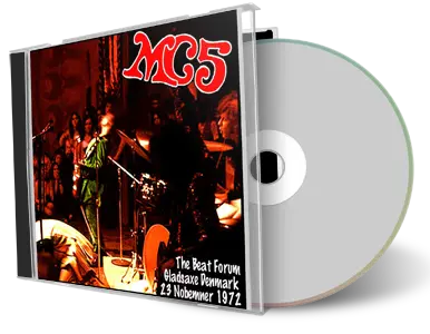 Artwork Cover of MC5 1972-11-23 CD COPENHAGEN Audience