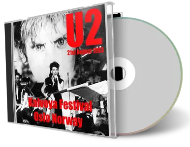 Artwork Cover of U2 1983-08-21 CD Kalvoya Audience