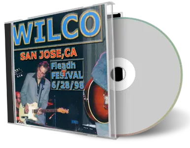 Artwork Cover of Wilco 1998-06-28 CD San Jose Soundboard