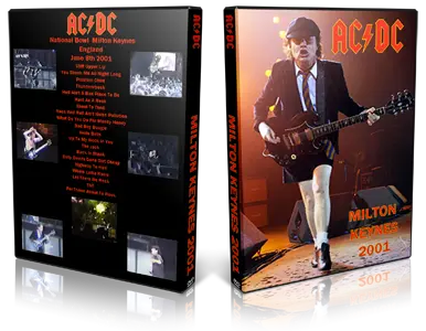 Artwork Cover of ACDC 2001-06-08 DVD Milton Keynes Audience