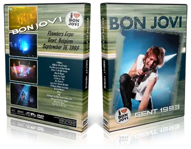 Artwork Cover of Bon Jovi 1993-09-16 DVD Ghent Audience