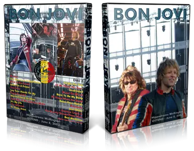 Artwork Cover of Bon Jovi 2003-06-08 DVD Oostende Audience