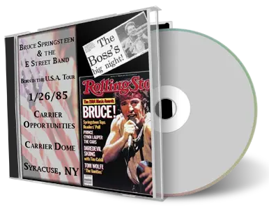 Artwork Cover of Bruce Springsteen 1985-01-26 CD Providence Audience