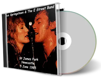 Artwork Cover of Bruce Springsteen 1985-06-05 CD Newcastle Audience