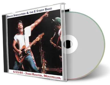 Artwork Cover of Bruce Springsteen 1985-06-23 CD Montpellier Audience