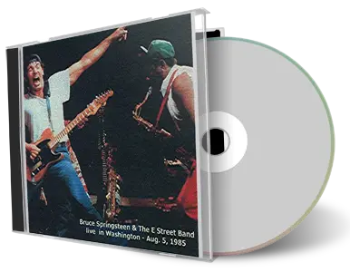 Artwork Cover of Bruce Springsteen 1985-08-05 CD Washington Audience