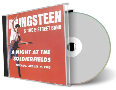 Artwork Cover of Bruce Springsteen 1985-08-09 CD Chicago Audience