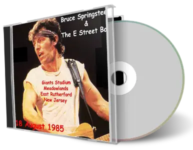 Artwork Cover of Bruce Springsteen 1985-08-18 CD East Rutherford Audience