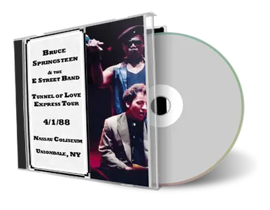 Artwork Cover of Bruce Springsteen 1988-04-01 CD Uniondale Audience