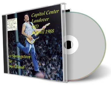 Artwork Cover of Bruce Springsteen 1988-04-05 CD Landover Audience