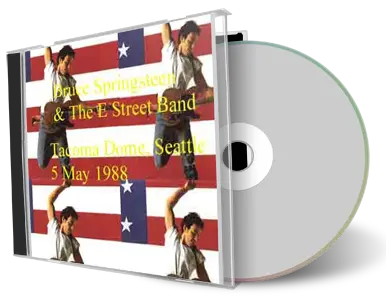 Artwork Cover of Bruce Springsteen 1988-05-05 CD Tacoma Audience