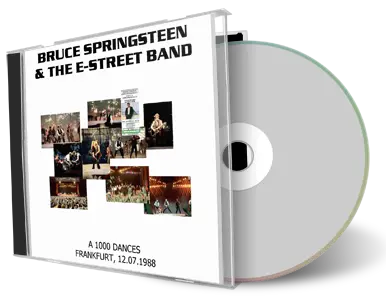 Artwork Cover of Bruce Springsteen 1988-07-12 CD Frankfurt Audience