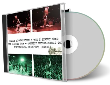 Artwork Cover of Bruce Springsteen 1988-09-06 CD Budapest Audience