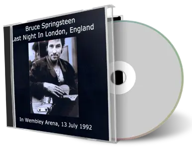 Artwork Cover of Bruce Springsteen 1992-07-13 CD London Audience