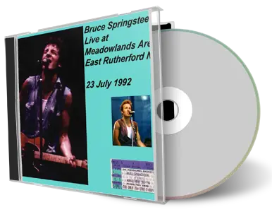 Artwork Cover of Bruce Springsteen 1992-07-23 CD East Rutherford Audience
