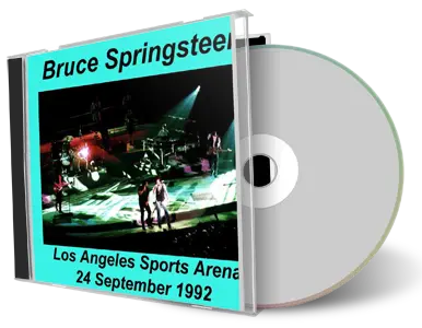 Artwork Cover of Bruce Springsteen 1992-09-24 CD Los Angeles Audience