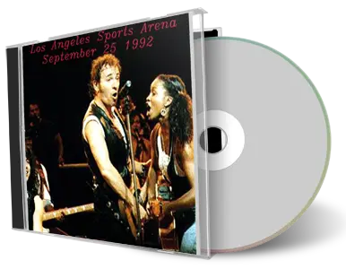 Artwork Cover of Bruce Springsteen 1992-09-25 CD Los Angeles Audience