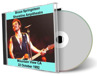 Artwork Cover of Bruce Springsteen 1992-10-22 CD Mountain View Audience