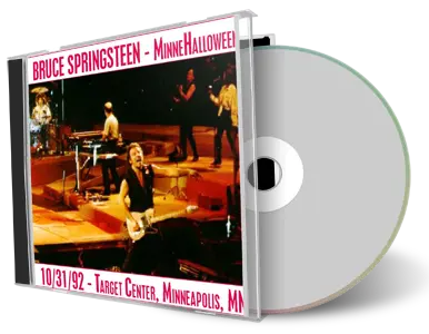 Artwork Cover of Bruce Springsteen 1992-10-31 CD Minneapolis Audience