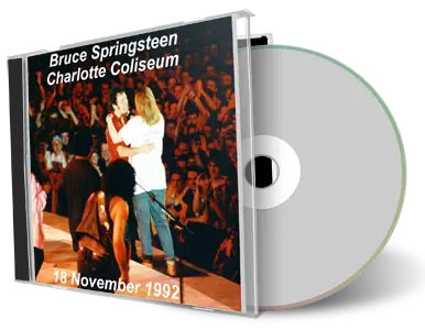Artwork Cover of Bruce Springsteen 1992-11-18 CD Charlotte Audience