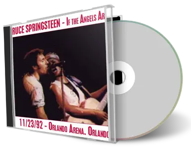 Artwork Cover of Bruce Springsteen 1992-11-23 CD Orlando Audience