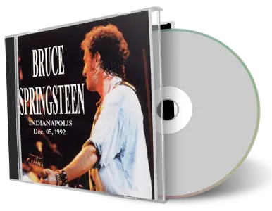 Artwork Cover of Bruce Springsteen 1992-12-05 CD Indianapolis Audience