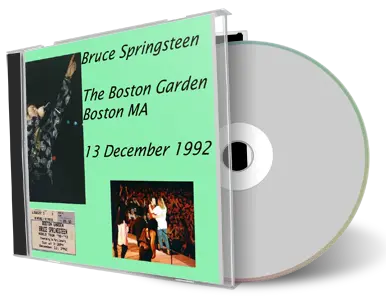 Artwork Cover of Bruce Springsteen 1992-12-13 CD Boston Audience