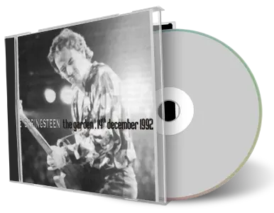 Artwork Cover of Bruce Springsteen 1992-12-14 CD Boston Audience