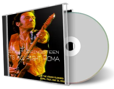Artwork Cover of Bruce Springsteen 1993-05-25 CD Rome Audience