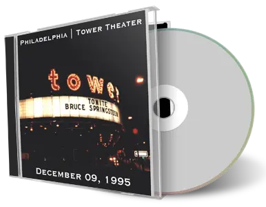 Artwork Cover of Bruce Springsteen 1995-12-09 CD Philadelphia Audience