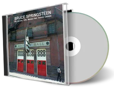 Artwork Cover of Bruce Springsteen 1996-01-08 CD Toronto Audience