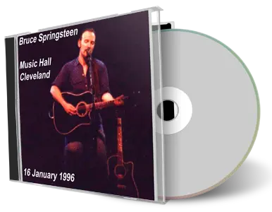 Artwork Cover of Bruce Springsteen 1996-01-16 CD Cleveland Audience