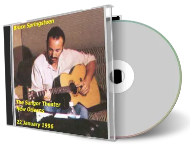 Artwork Cover of Bruce Springsteen 1996-01-22 CD New Orleans Audience