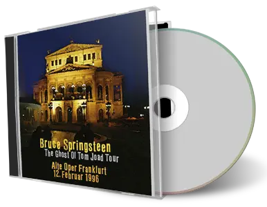 Artwork Cover of Bruce Springsteen 1996-02-12 CD Frankfurt Audience