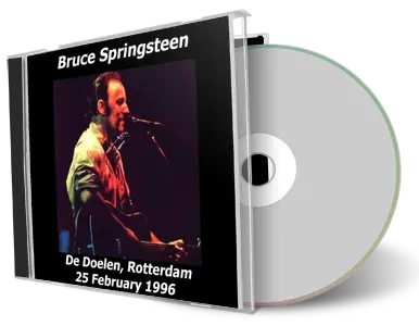 Artwork Cover of Bruce Springsteen 1996-02-25 CD Rotterdam Audience