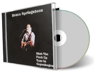 Artwork Cover of Bruce Springsteen 1996-03-16 CD Copenhagen Audience