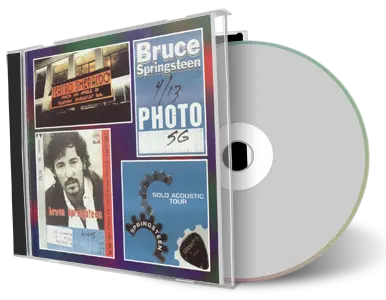 Artwork Cover of Bruce Springsteen 1996-04-11 CD Milan Audience