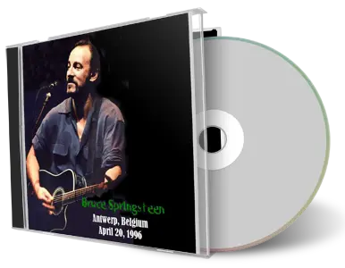 Artwork Cover of Bruce Springsteen 1996-04-20 CD Antwerp Audience